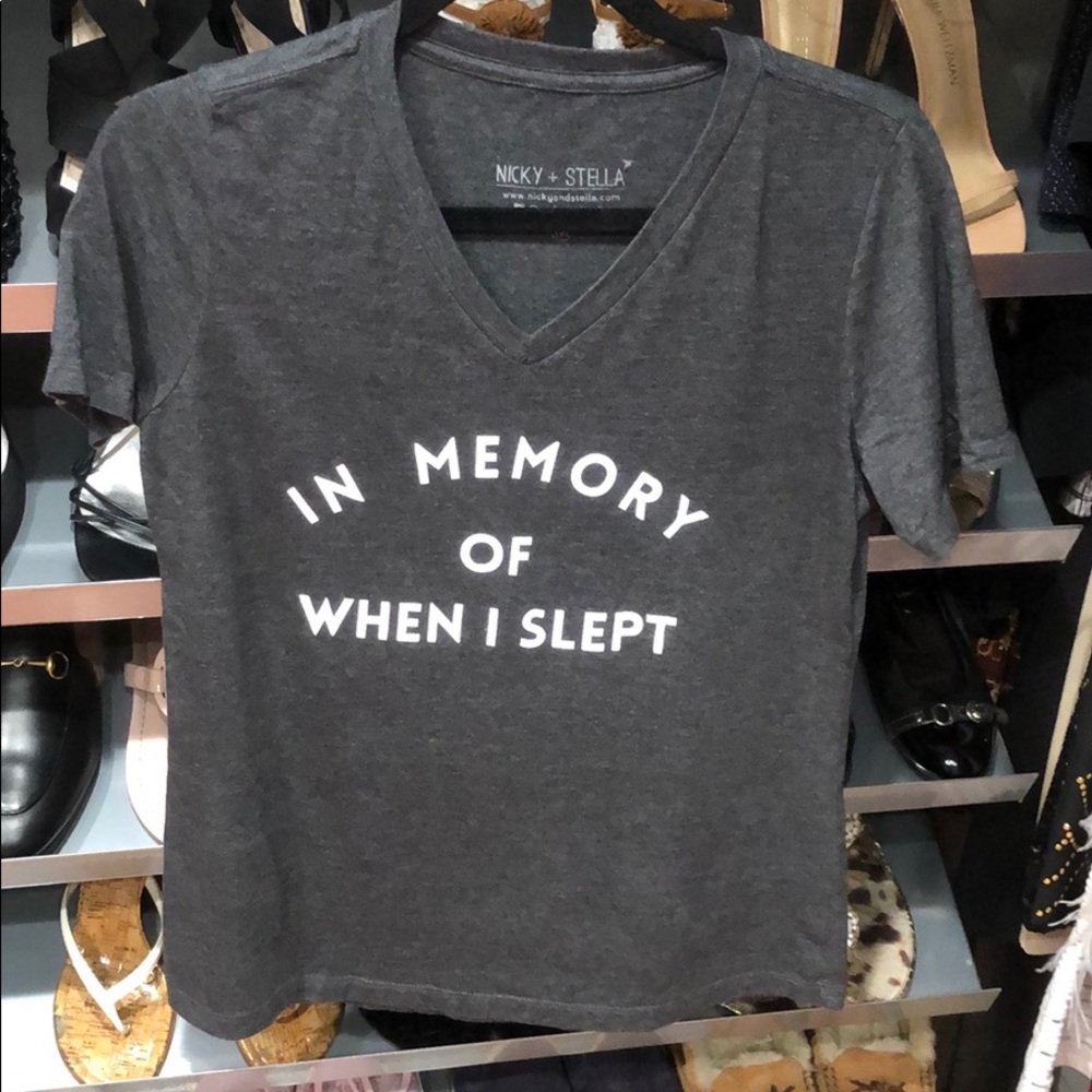 Tee “In Memory Of When I Slept” Medium - image 1